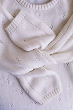 Le Vivaldi Knitted Sweater - Ecru