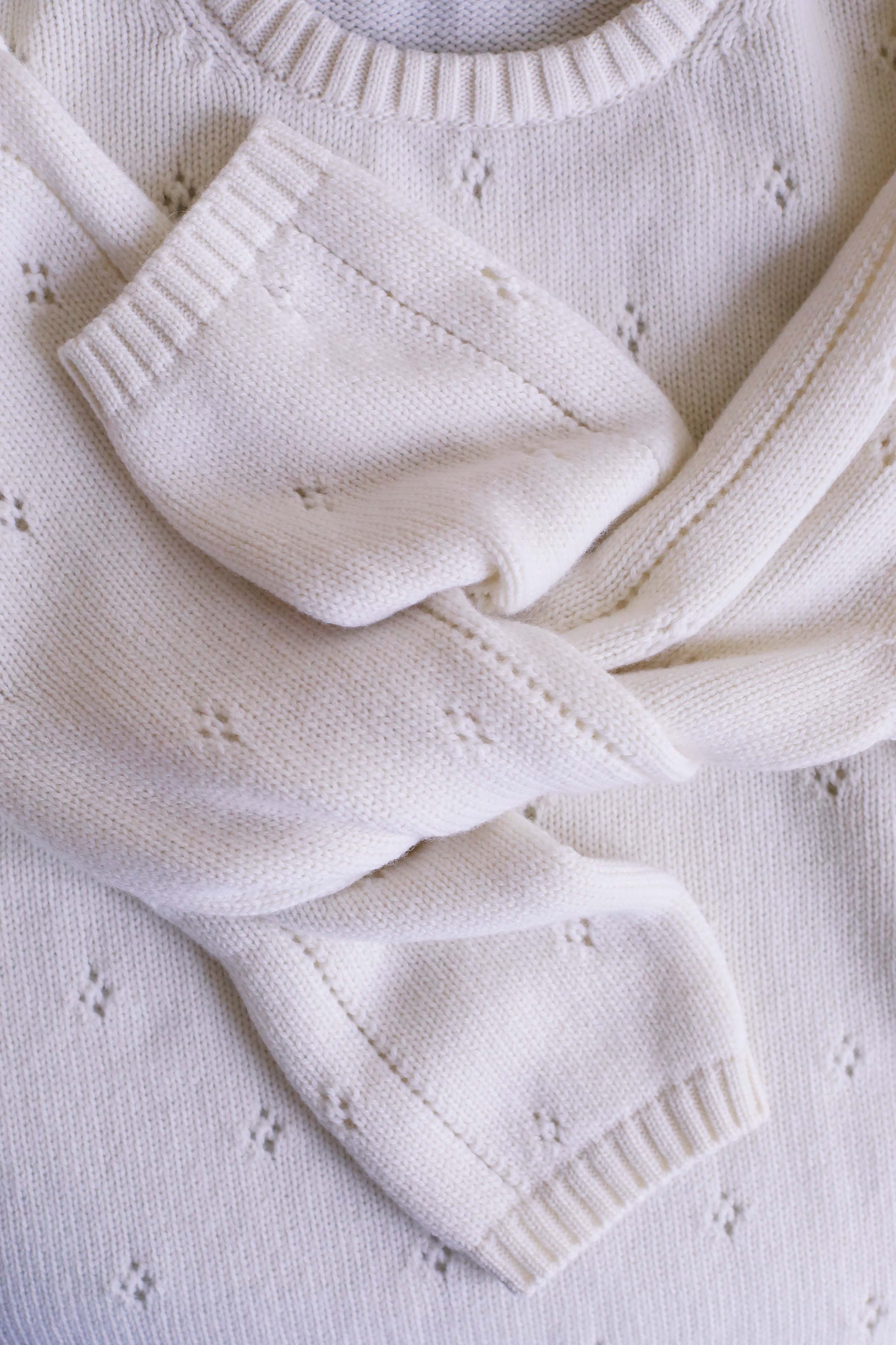 Le Vivaldi Knitted Sweater - Ecru