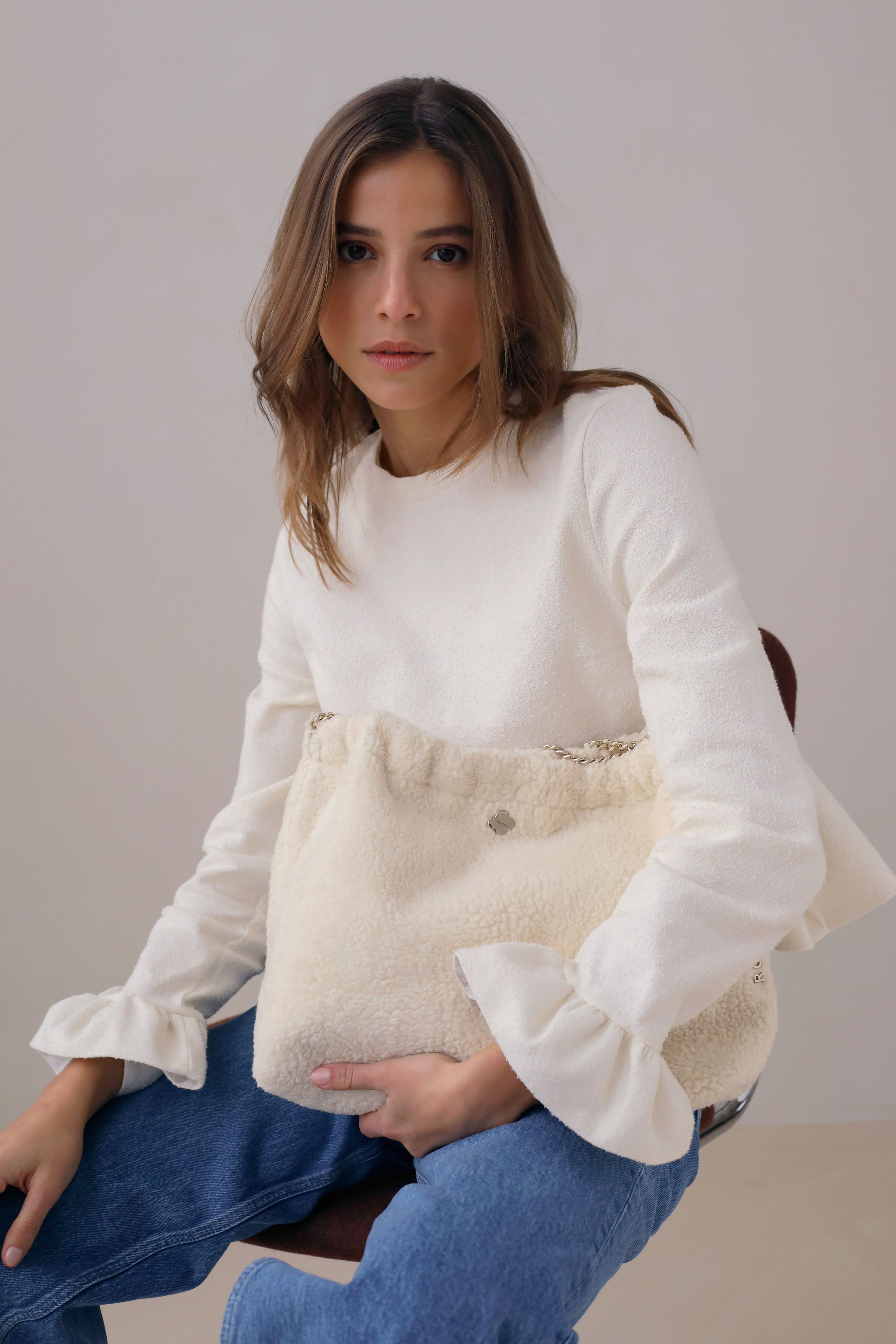 Le Rodin Blouse - White