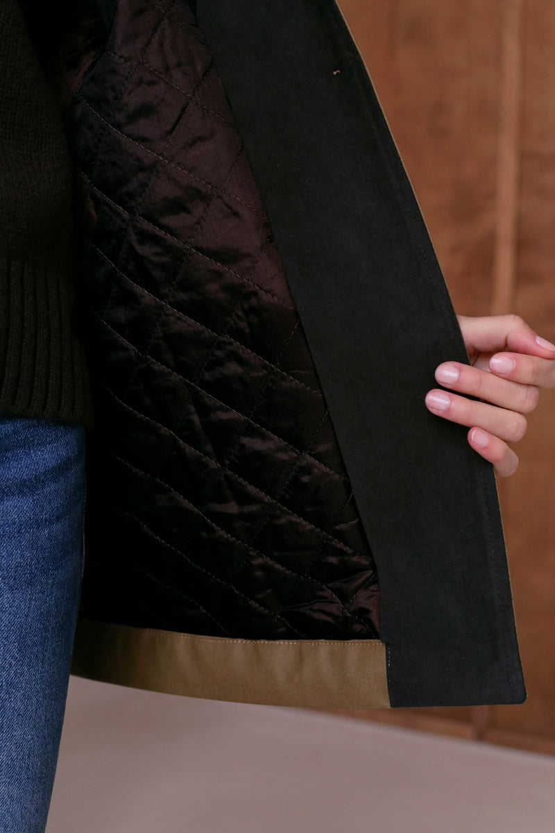 Veste Le Doyle Matelasse - Cumin