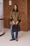 Veste Le Doyle Matelasse - Cumin