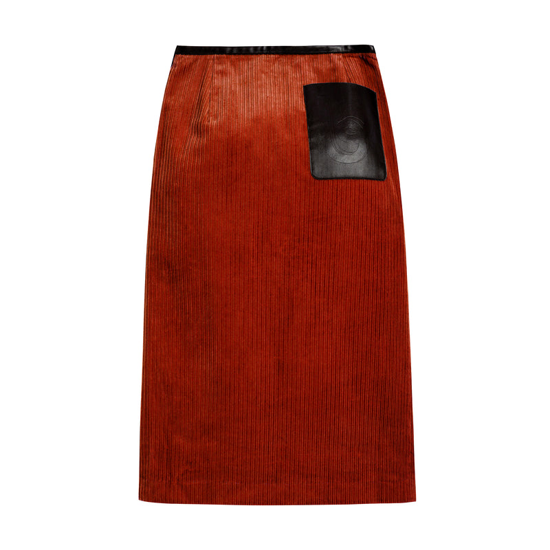 Lily - Jupe - Brun Rougeâtre