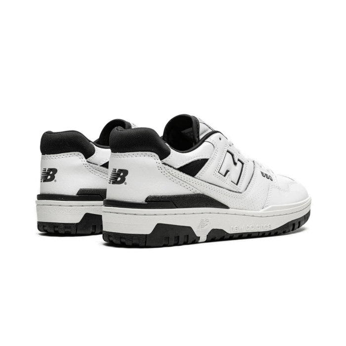 New Balance - 550 Blanco Negro Zapatillas - Negro