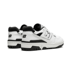 New Balance - 550 Blanco Negro Zapatillas - Negro