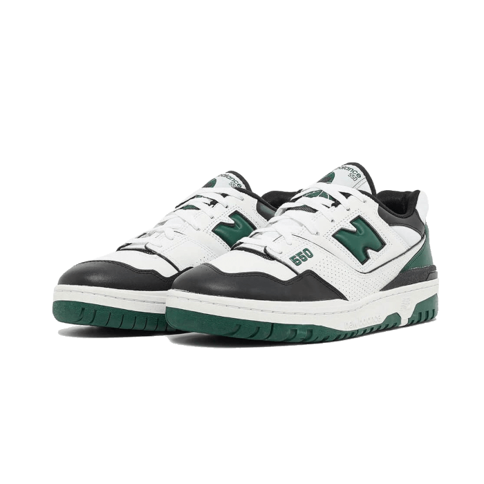 New Balance - Sneakers 550 White Green Black - Green