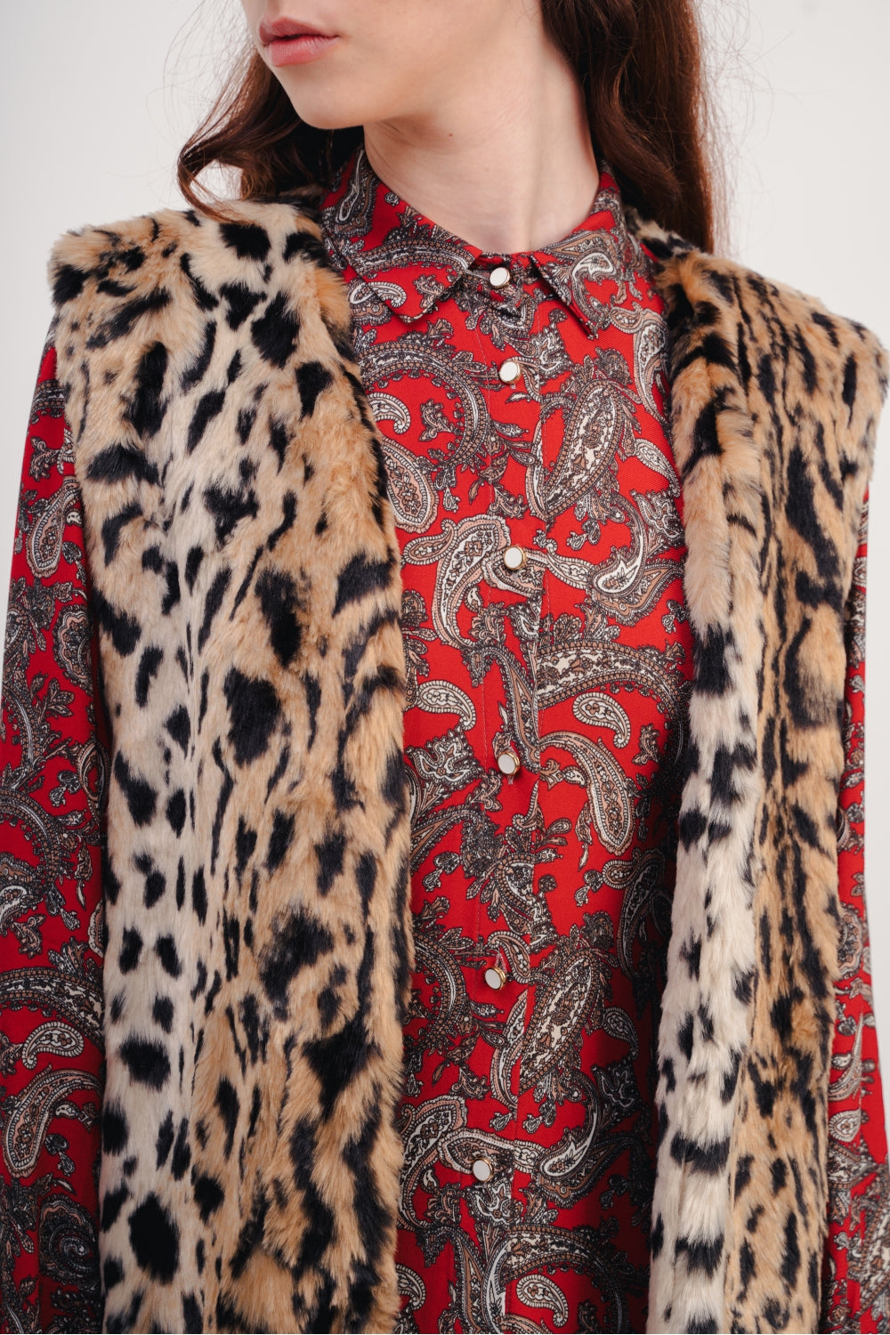 La chaqueta Morris sin mangas Leo