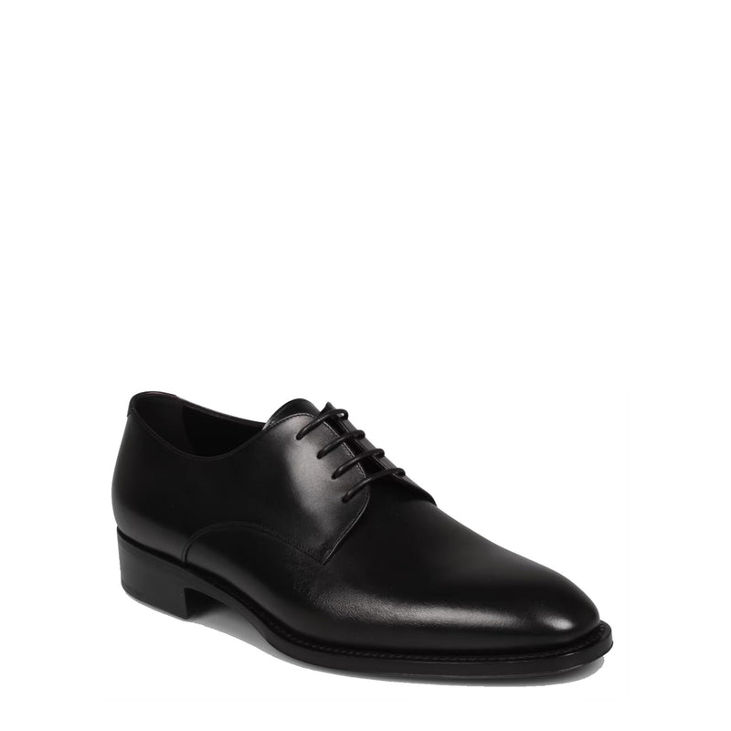 Derbies - Saint Laurent Adrien Leather - Black
