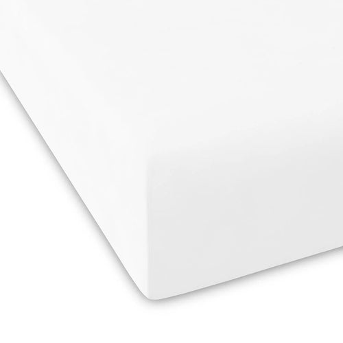 Plain Bed Sheet - Pure - 100% Cotton Percale - Blanc
