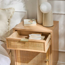 Miya Bedside Table - Beige