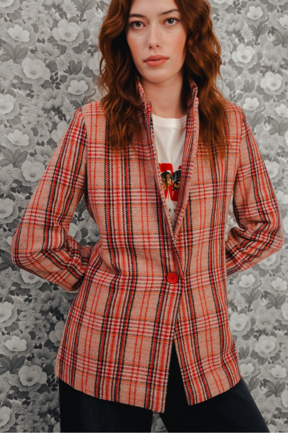 Blazer a cuadros rojos Jimmy