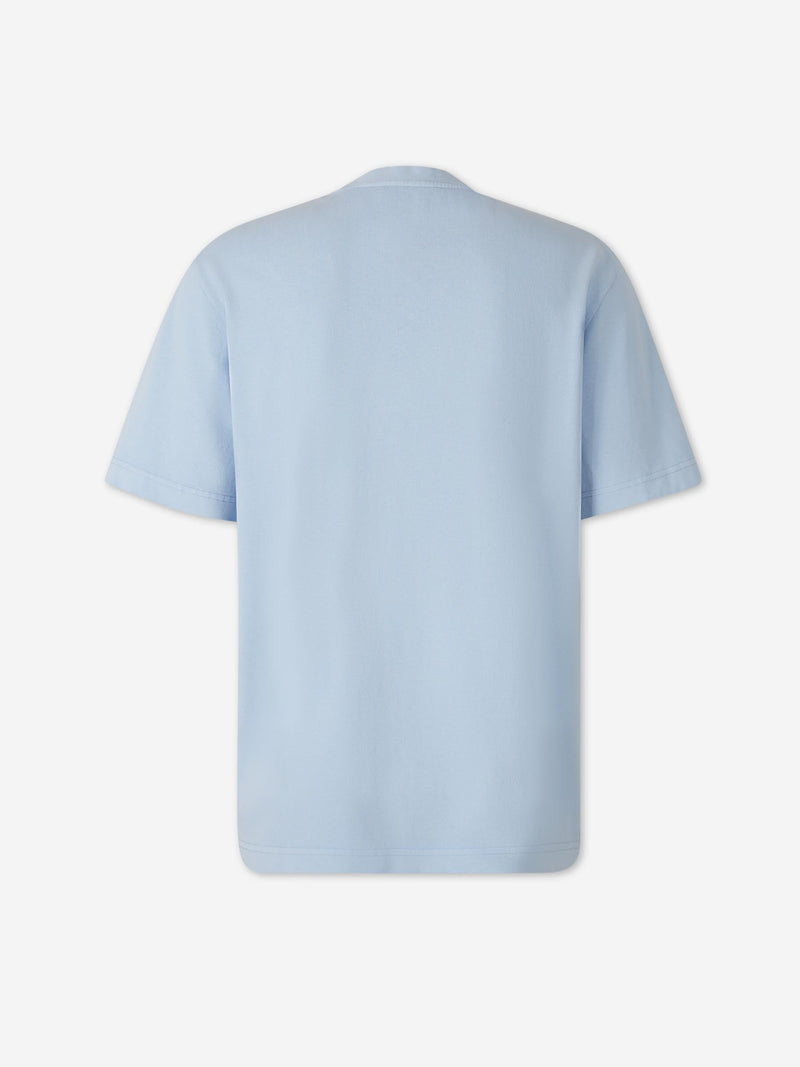 T-Shirt Pigmento Jacquemus Bleu Clair