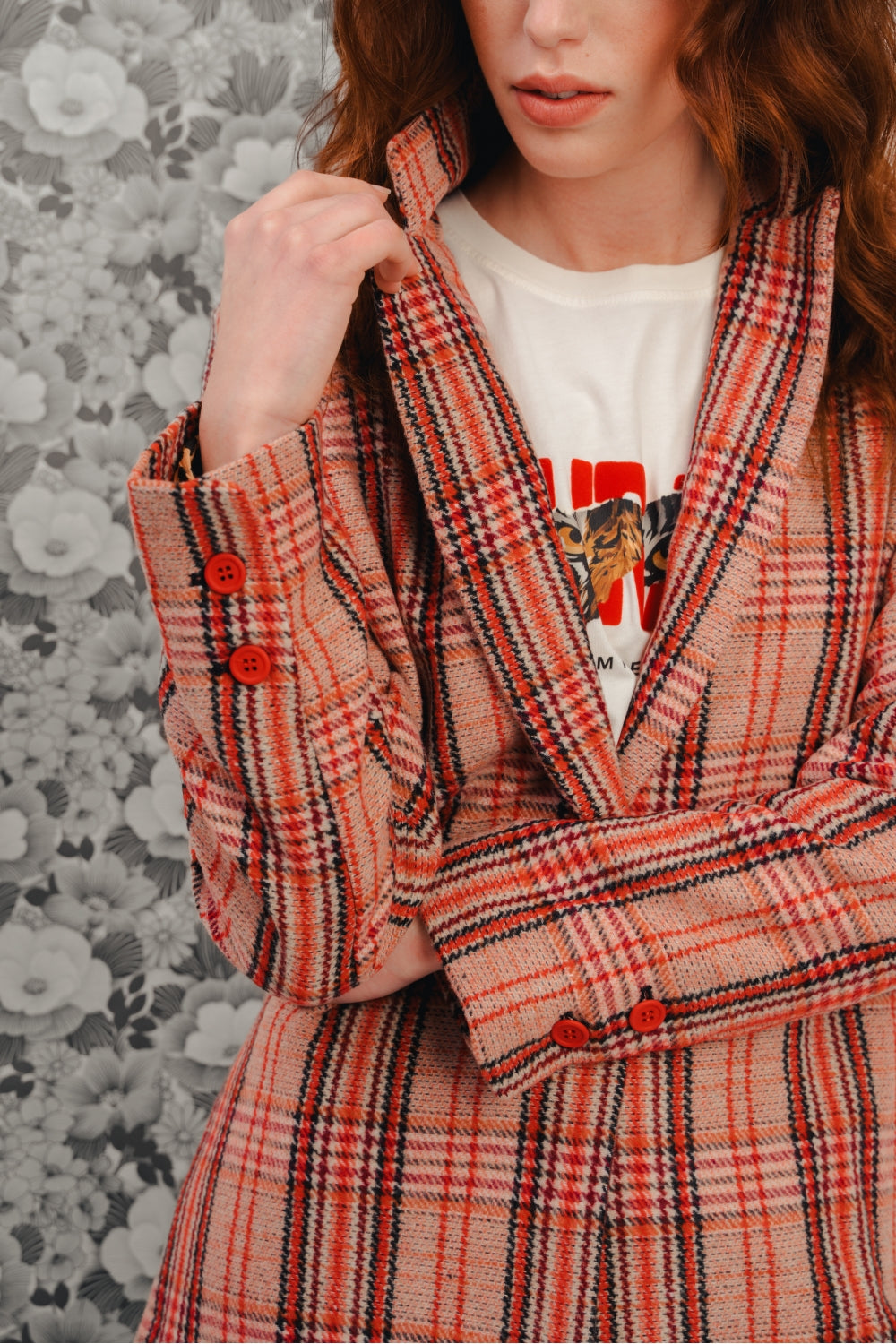 Blazer a cuadros rojos Jimmy