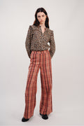 Pantalones rojos a cuadros The Neil
