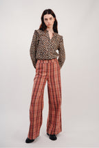 Pantalones rojos a cuadros The Neil