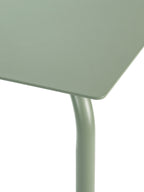 August - Table - L - Aluminium - Vert