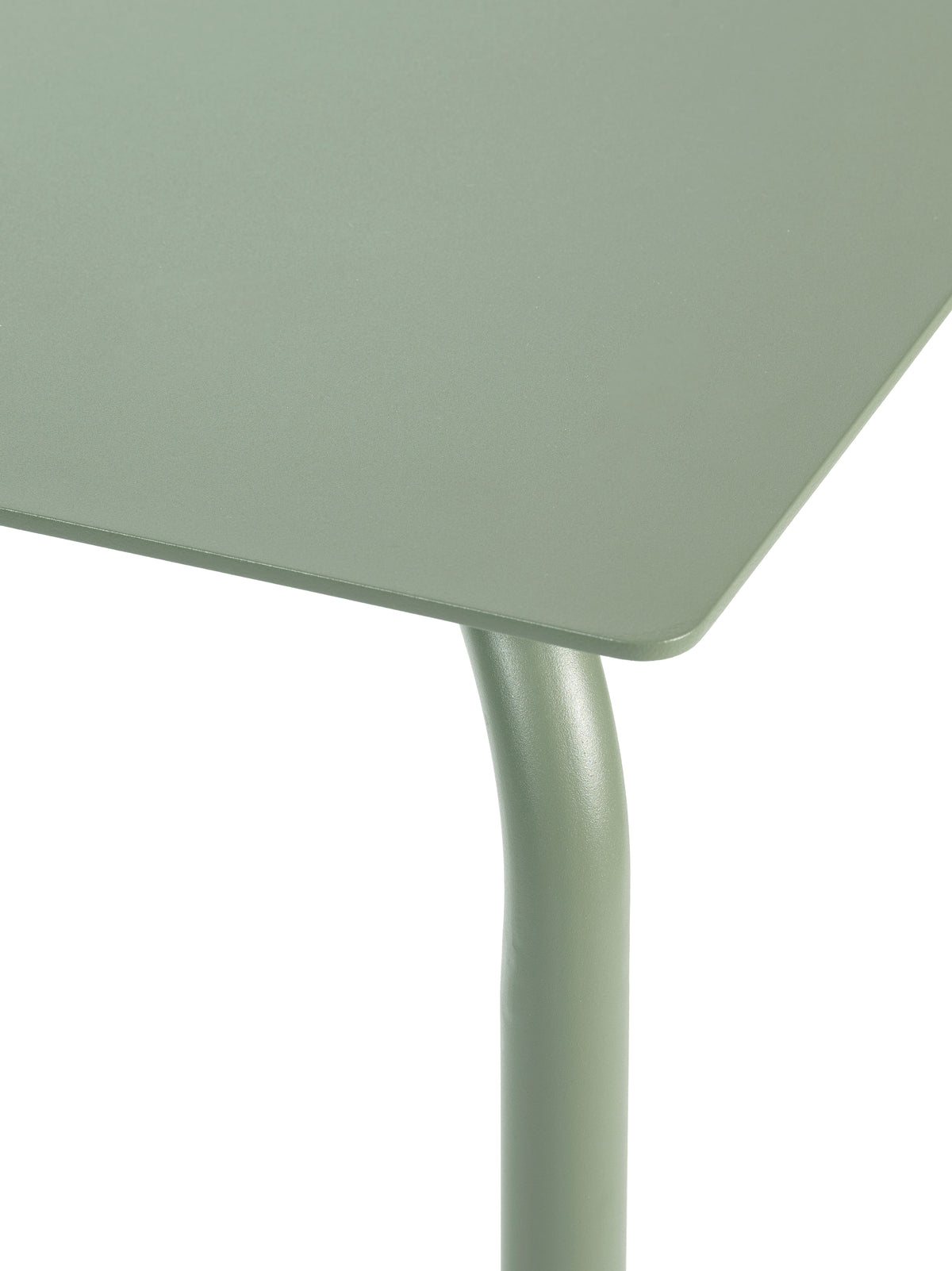 August - Table - L - Aluminium - Vert