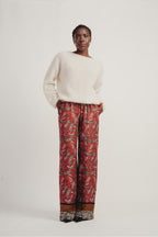 Pantalones anchos de cachemira The Tracy Leo