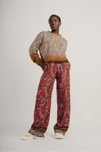 Pantalones anchos de cachemira The Tracy Leo