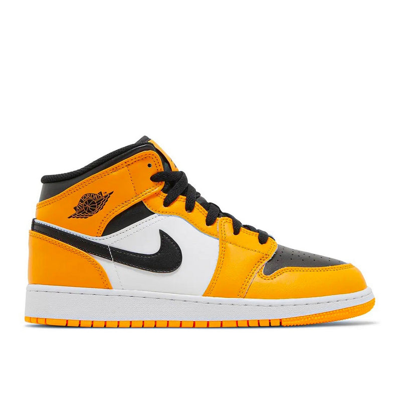 Air Jordan 1 Mid Taxi (Gs) - Jaune