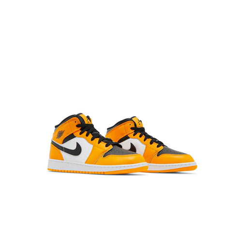 Air Jordan 1 Mid Taxi (Gs) - Jaune