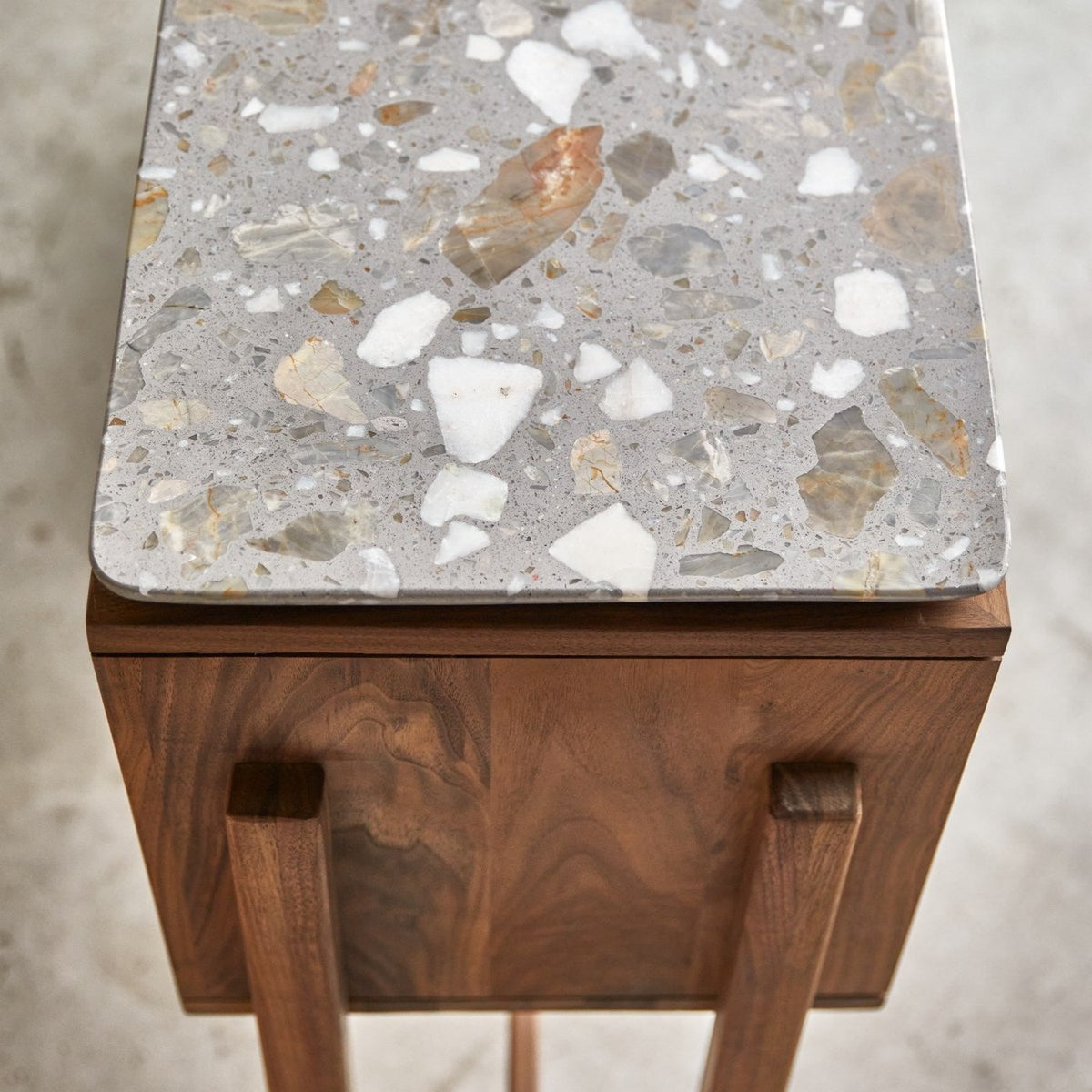 Isaure - Console - Noyer - Marron