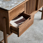 Isaure - Console - Noyer - Marron