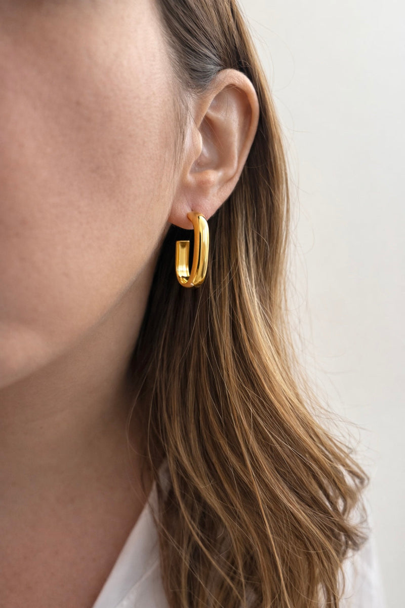 Boucles D'Oreilles Dana - Doré Ou Argent