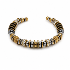 Bracelet Jonc Vizaé - Bicolore