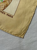 Foulard Hermès – Modèle Sulfures Et Presse-Papiers Ii