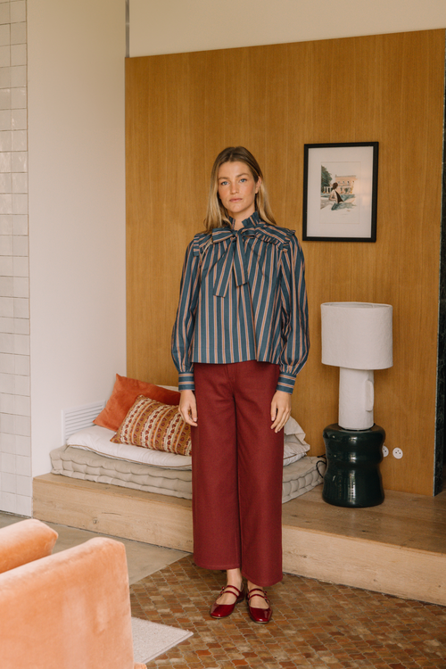 Pantalon Hortense - Bordeaux