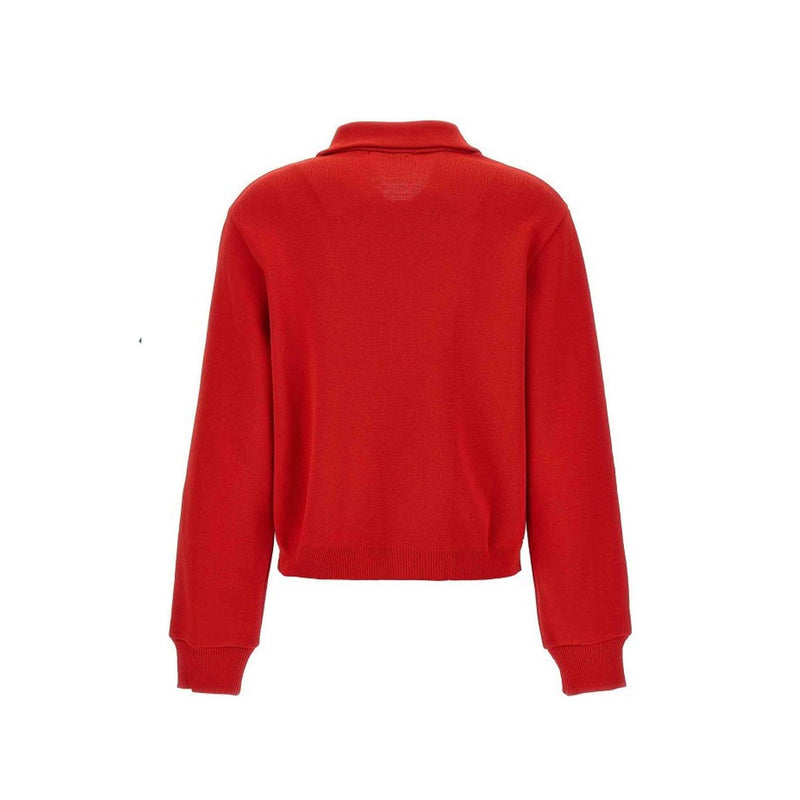 Cardigan Side Band - Red - Femme