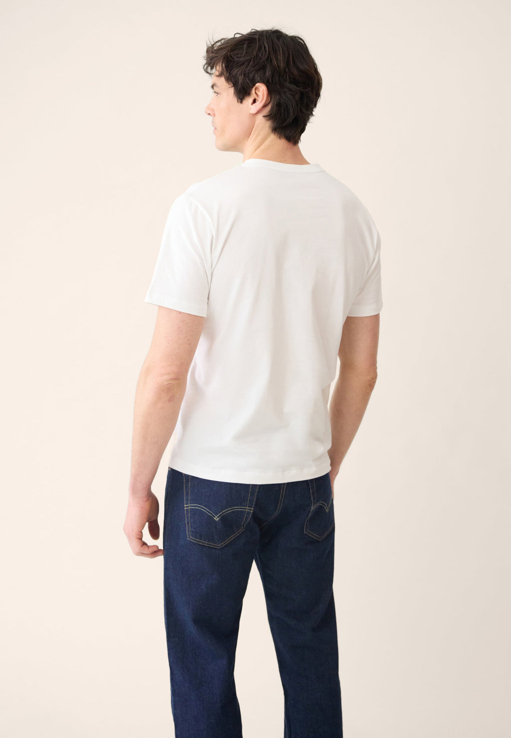 T-Shirt À Manches Courtes Formidable En Coton - Blanc