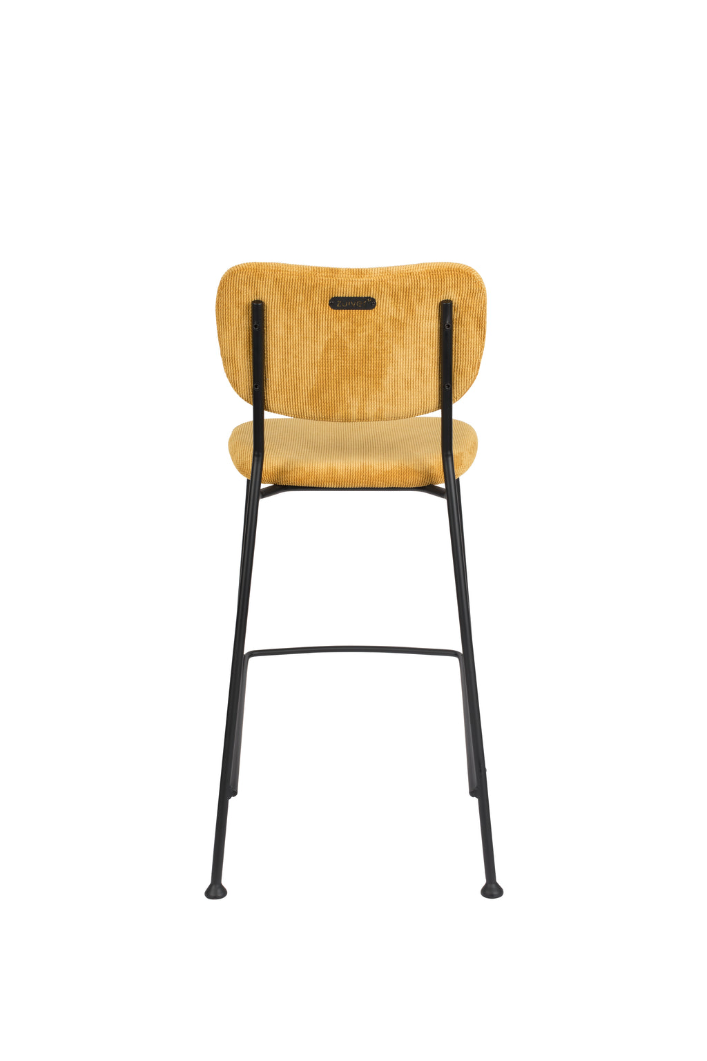 Benson 64.5 Cm - Bar & Counter Stool - Fabric - Ochre/Yellow