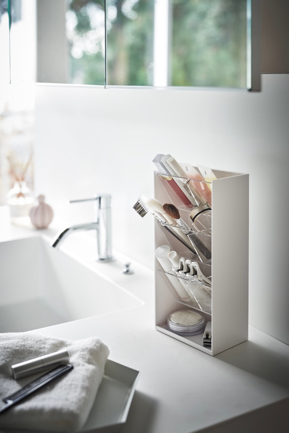 Trousse De Rangement De Maquillage - Tower - Blanc
