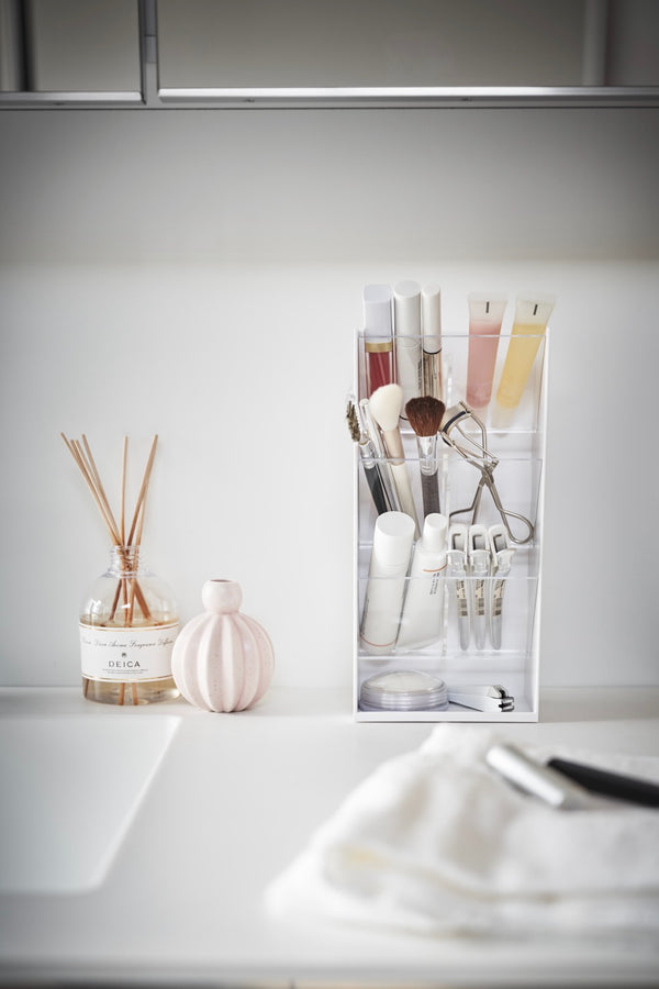 Make-Up Storage Bag - Tower - White