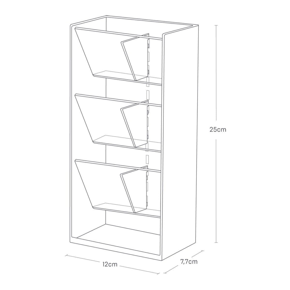 Trousse De Rangement De Maquillage - Tower - Blanc