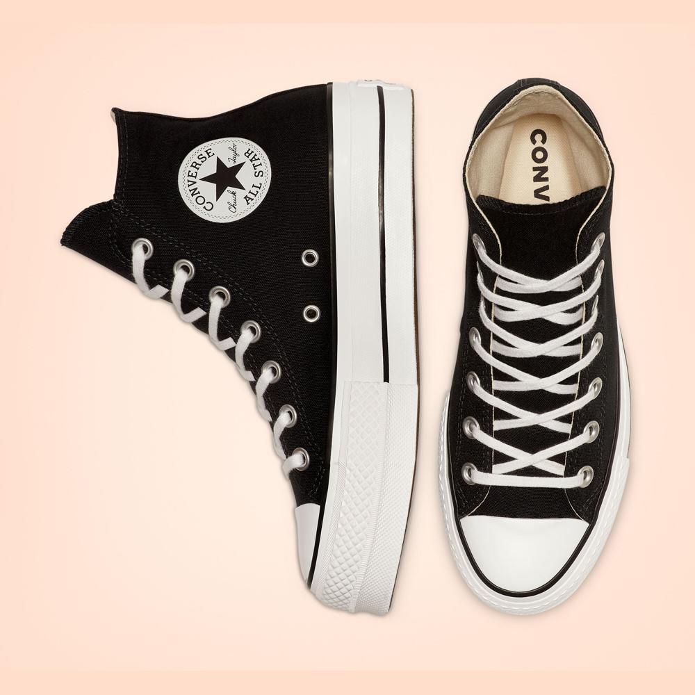 Chuck Taylor All Star Lift High Trainers - Black