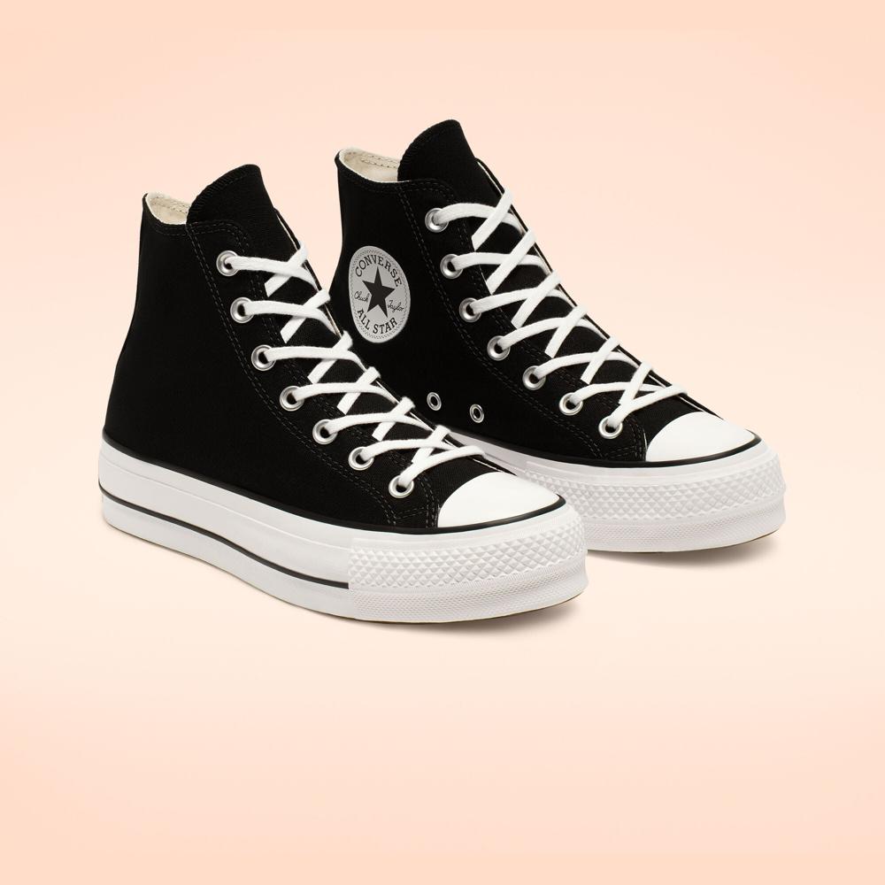 Chuck Taylor All Star Lift High Trainers - Black