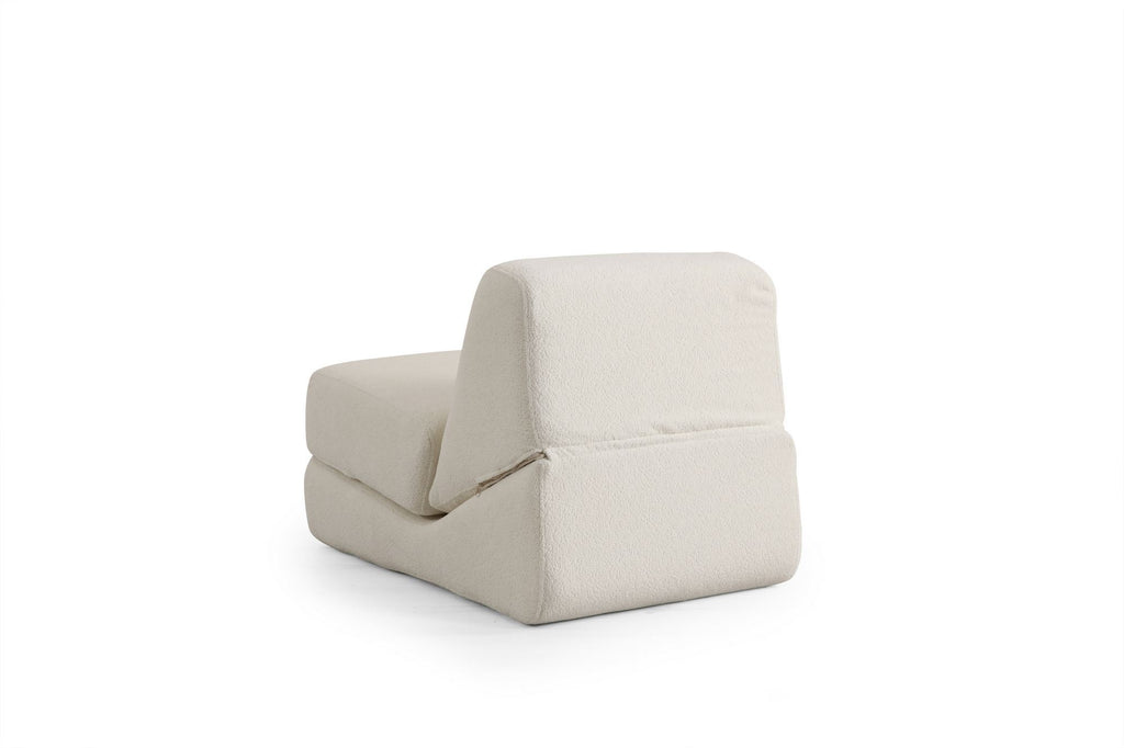 Canapés-Lits 1 Place Origami Convertible - Blanc