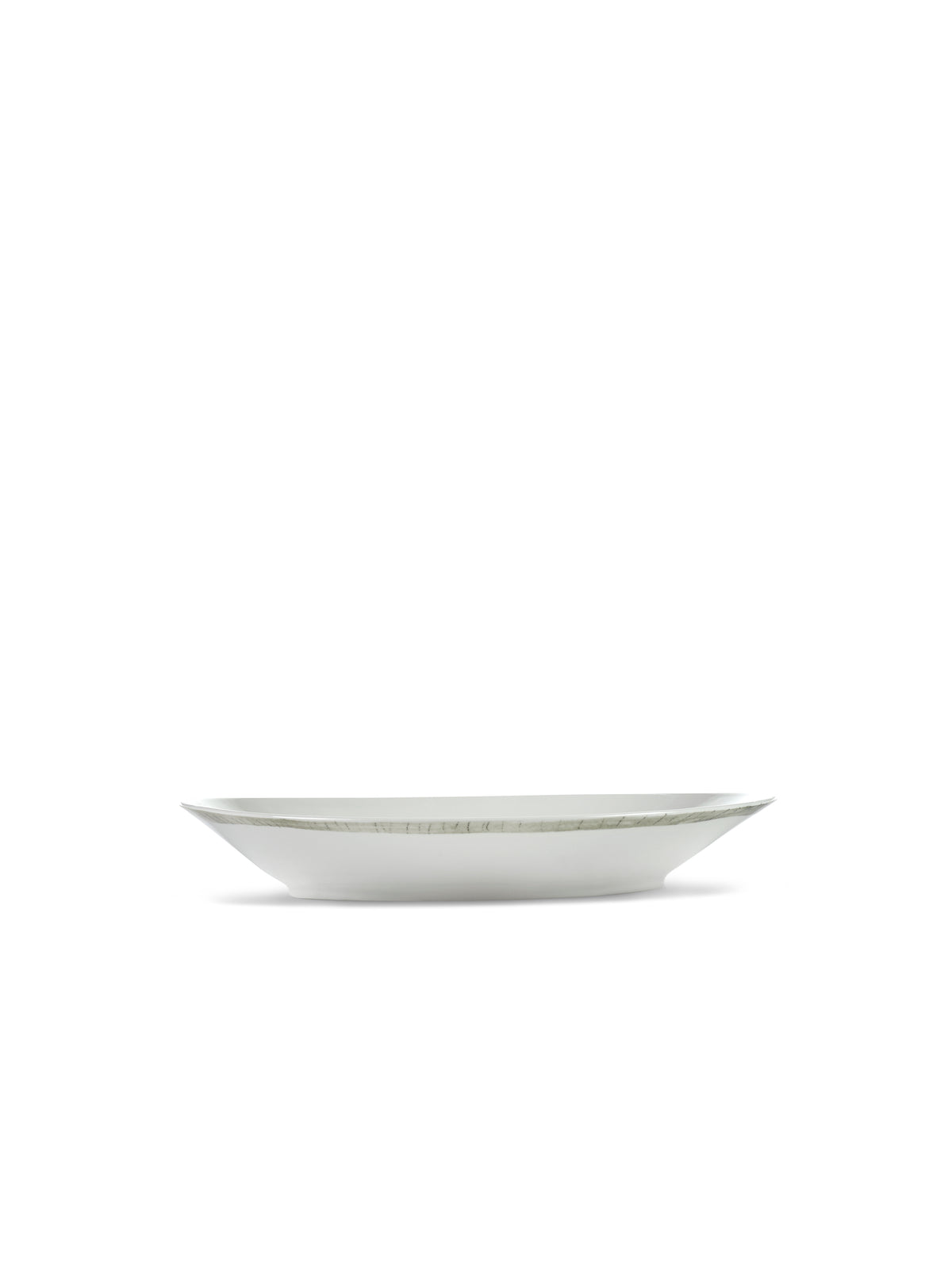 Midnight Flowers - Lot De 2 Assiettes Creuses - L - Porcelaine Bone China - Fiore Rosa