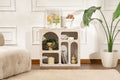 Lessa - Console Table - Travertine