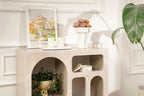 Lessa - Console Table - Travertine