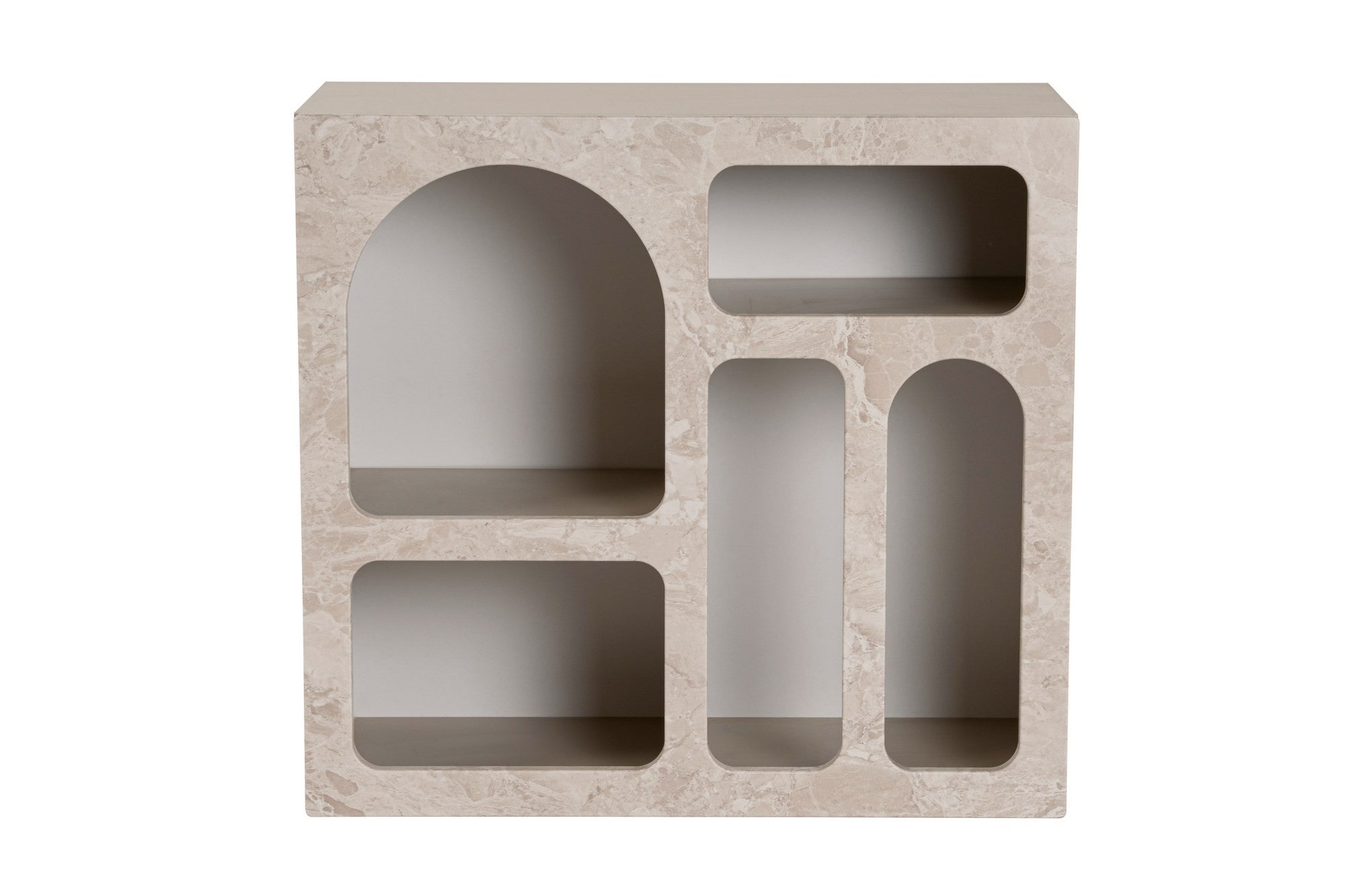 Lessa - Console Table - Travertine