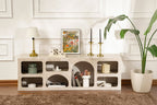 Ferlis - Console Table - Travertine