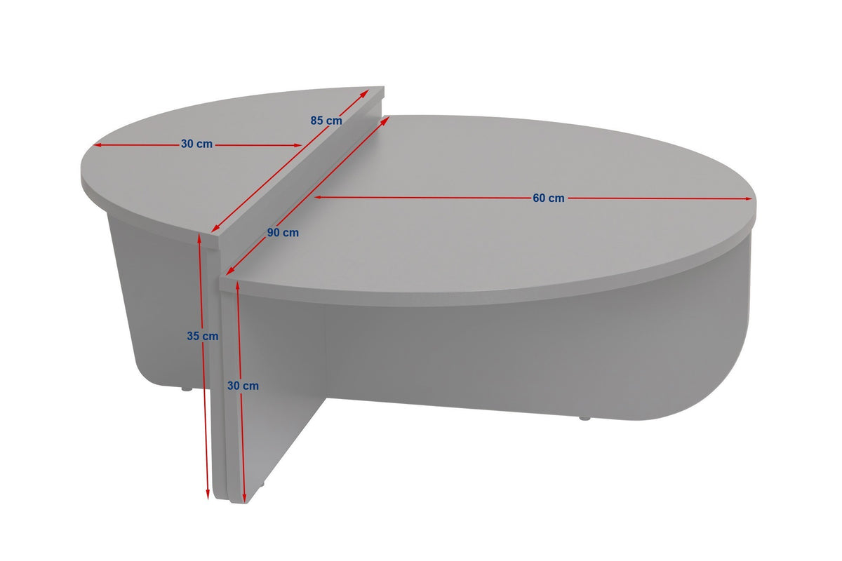 Orion - Table Basse - Bois Noir