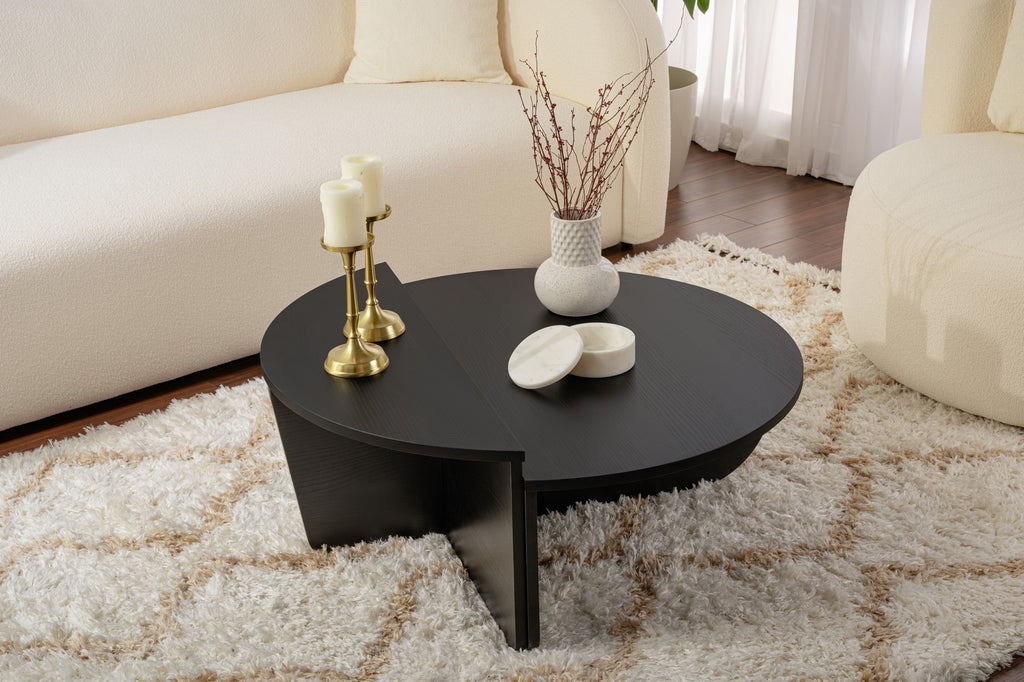 Orion - Table Basse - Bois Noir