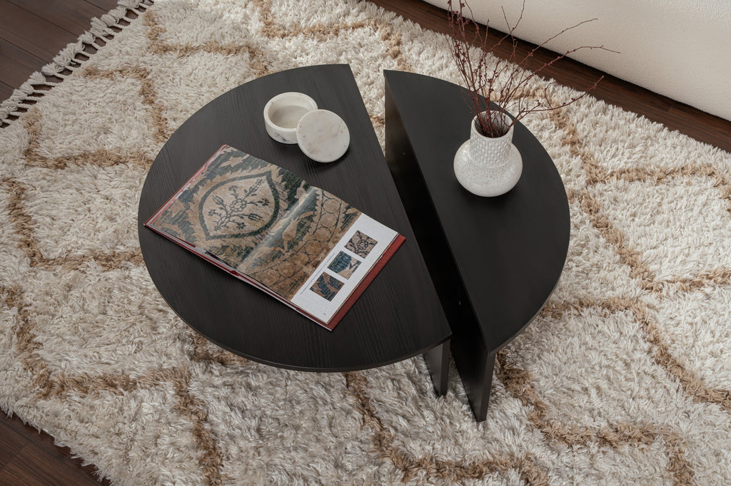 Orion - Table Basse - Bois Noir