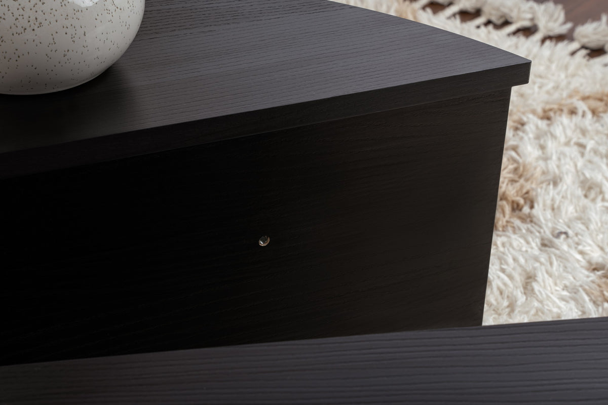 Orion - Table Basse - Bois Noir