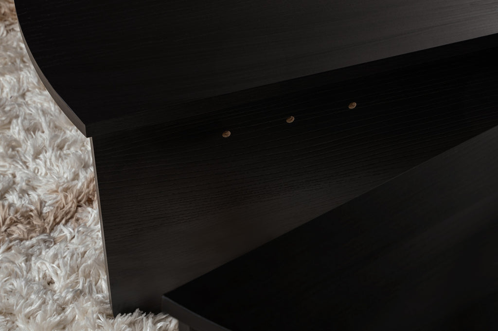 Orion - Table Basse - Bois Noir
