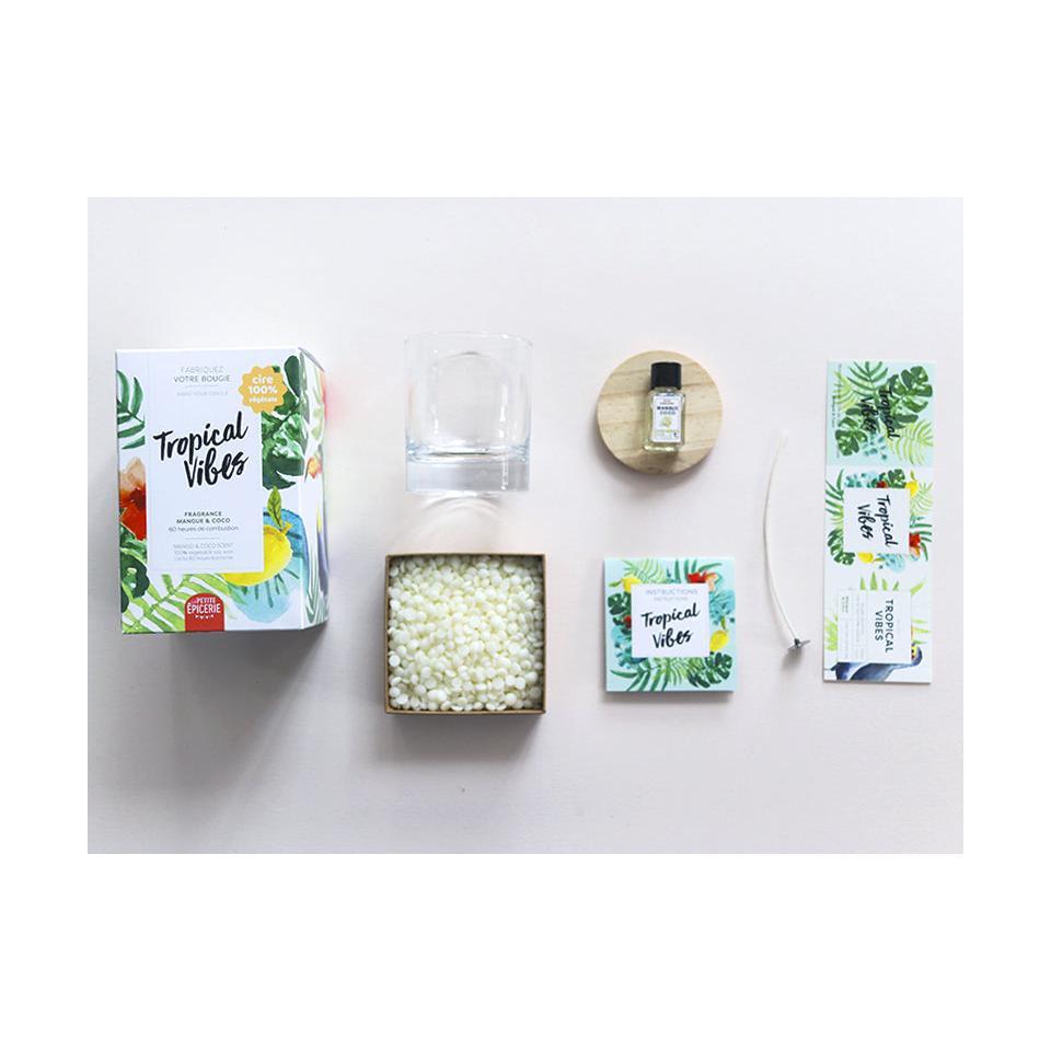 Kit De Velas Diy - Vibraciones Tropicales